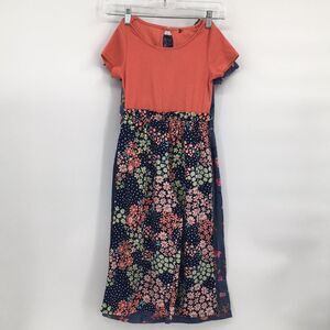 2 Pants Jumpsuits Carter’s Short Sleeves Keyhole Wide Legs Floral Print M 7